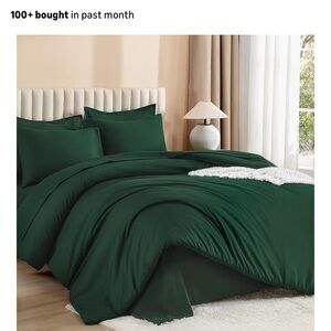 Emerald Green Bedding Set